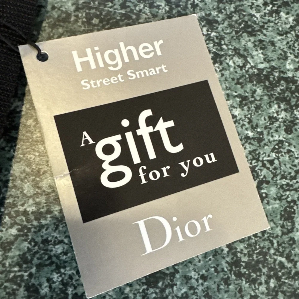 Vtg Y2K DIOR Higher  Homme Parfum Black Shoulder UNISEX Messenger Laptop Bag